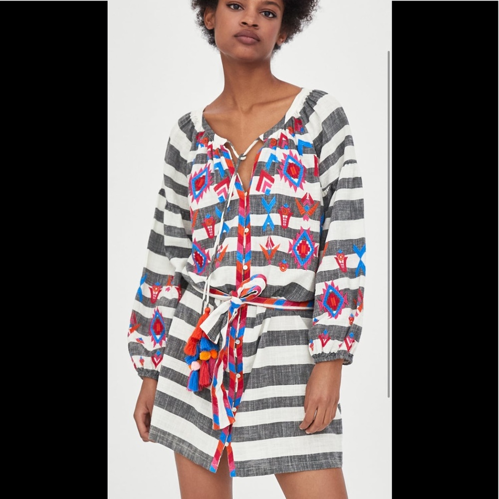 Embroidered tunic